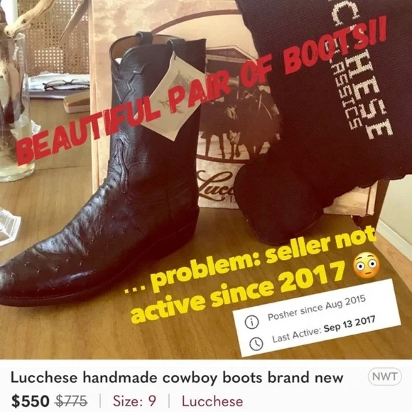 🛑 Buying Lucchese Cowboy Western Boots? Read this! - Picture 5 of 14